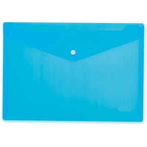 Brieftasche HERMA, PP, A4, transparent-hellblau
