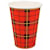 Drinkbeker karton Scotty, 180 ml, 100 stuks, rood