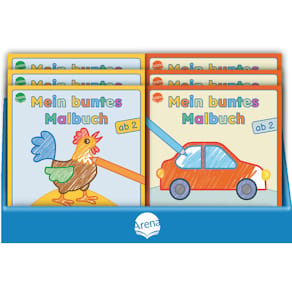 Malbuch Arena Mein buntes Malbuch, ab 2