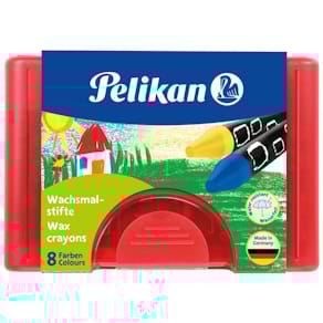 Wachsmalstifte Pelikan 665/8, 8er