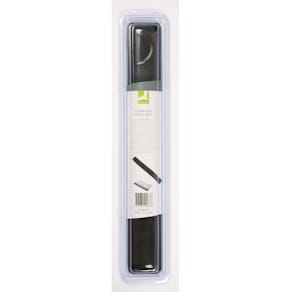Polssteun Q-CONNECT antislip, transparant zwart