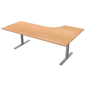 Bord El Vänster 2x1,2x0,8x0,6m boklaminat/grå