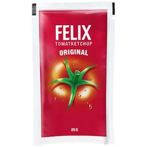 Ketchup FELIX portionspåse 126x25g/fp