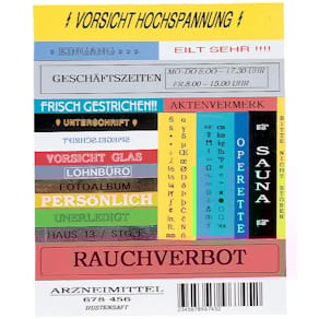 Schriftband Brother, 12 mm x 7,7 m, transparent/schwarz