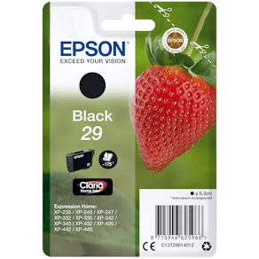 Bläckpatron EPSON C13T29814012 svart