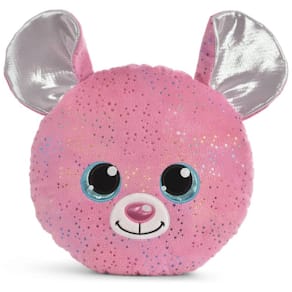 Kissen NICI GLUBSCHIS Maus Miss Mausie, 32x32cm, pink