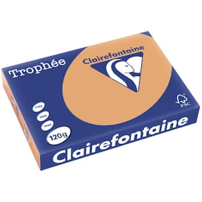 Gekleurd papier Clairefontaine Trophée Pastel, A4, 120 g, 250 vel