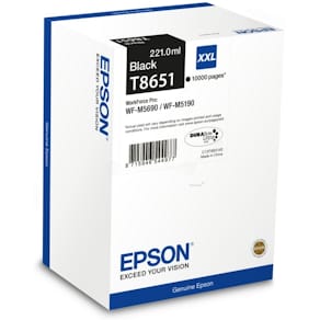 Tintenpatrone Epson T8651, schwarz