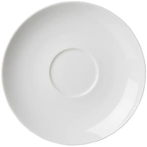 Cappuccino-Untertasse Ritzenhoff & Breker Bianco, 4 Stück, weiß