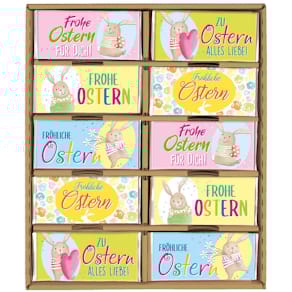 Oster-Schokolade STEINBECK, Mini, 18 g, Häschen