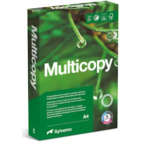 Papper Multicopy A4 100g 500/pk Ohålat