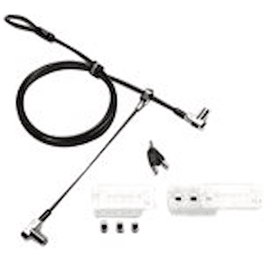 Kensington Universal 3-in-1 Keyed Cable Lock - Twin Lockheads