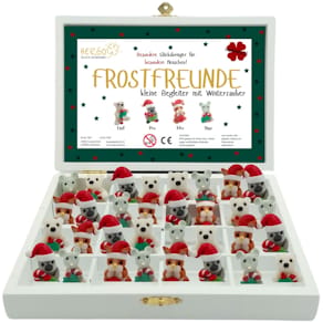 Weihnachtsfigur HERGO Frostfreunde, sortiert