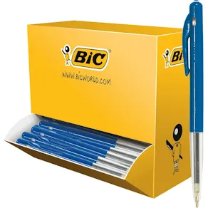 Kulpenna BIC Clic M10 1,0 blå 100/fp
