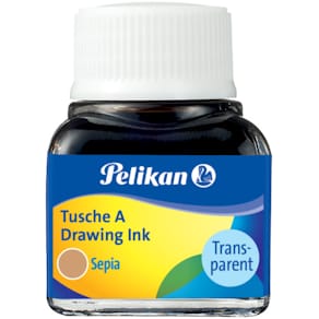 Tusche Pelikan A 523, 10 ml, sepia
