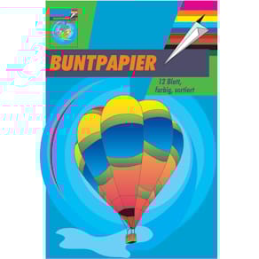 Buntpapierheft PVP, A4