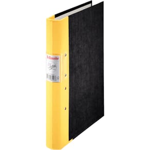 Gaffelpärm JOPA A4 Trärygg Gul, 40mm