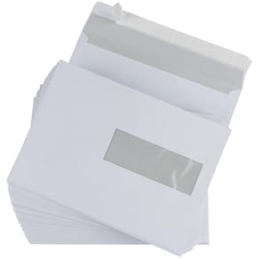 Enveloppen Gallery, ft 156 x 220 mm, venster rechts, stripsl.,  1