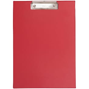 Klemplaat MAUL Poly, PP folie, A4 staand, rood