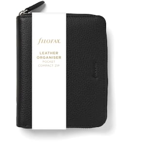 Filofax Norfolk Systemkalender Pocket Compact Zip Black