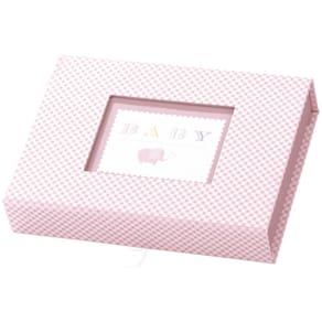 Fotobox RÖSSLER Baby Girl, rosa, 203 x 45 x 147 mm, Magnetver