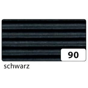 Wellpappe Folia, schwarz, 50 x 70 cm