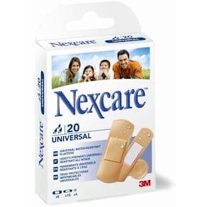 Plåster NEXCARE Universal 3 strl 20/fp