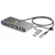 StarTech.com 2-Port USB-C/USB-A Hub with GbE and RS232 Serial,