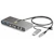 StarTech.com 2-Port USB-C/USB-A Hub with GbE and RS232 Serial,