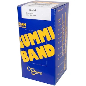 Gummiband nr. 63  75x6,0mm (500g)