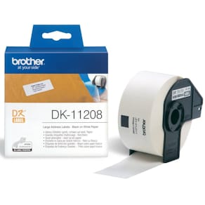 Etiketten Brother DK-11208, 38 x 90 mm, weiß, 400 St.