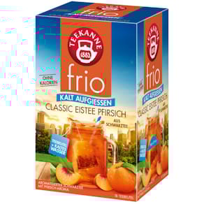 Eistee TEEKANNE frio Classic, Pfirsich, 18 Teebeutel