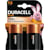 Batterij Duracell Plus 100%, D, blister van 2 stuks