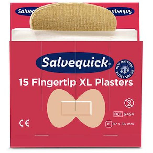 Fingertupplaster SALVEQUICK refill (15) 6frp