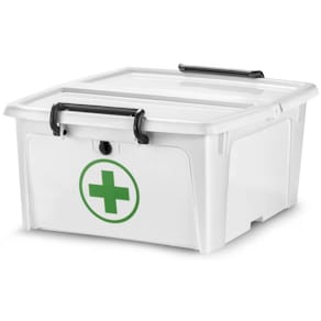 Verbandkasten CEP, 20 l, weiß