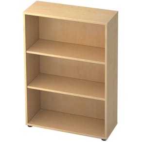 Regal HAMMERBACHER 3OH, ahorn, 80 x 114,4 x 33 cm, inkl. Montages