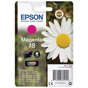 Blekk EPSON 18 C13T18034022 rød