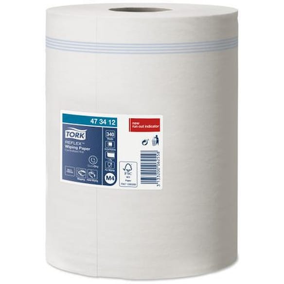 Tørkerull TORK ReflexPlus 1L QuickDry M4 6rl