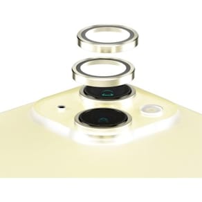PanzerGlass Hoops Camera iPhone 15 Plus Yellow