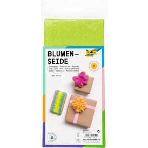 Blumenseide Folia, 50 x 70 cm, hellgrün
