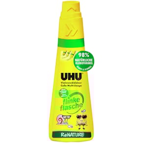 Alleskleber UHU Flinke Flasche ReNATURE, 100 g, BTS 2026