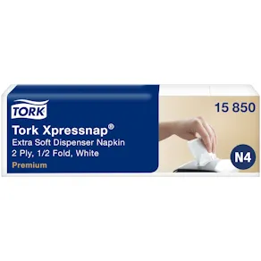 Servett för TORK Xpressnap Premium N4, Extra Mjuk, 1000/FP