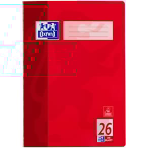 Heft Oxford Optik Paper, A4, 32 Blatt, Lineatur 26, kariert, bunt