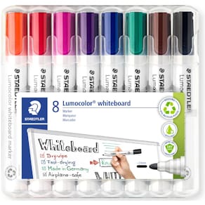 Whiteboardmarker Staedtler Lumocolor, etui van 8 stuks