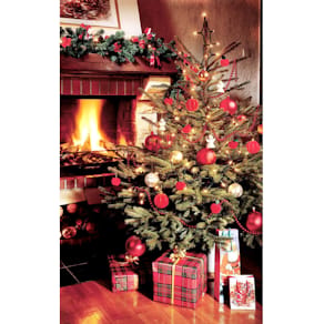 Weihnachtskarte Noname, ohne Text, mit Umschlag, bunt