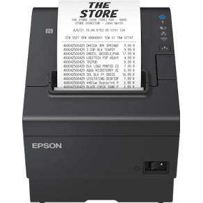 Epson TM-T88VII (112): USB, Ethernet, Serial, PS, Black