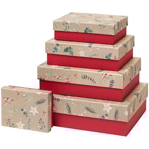 Geschenkkarton Rössler Merry, 170x230x70 mm, Merry Berries