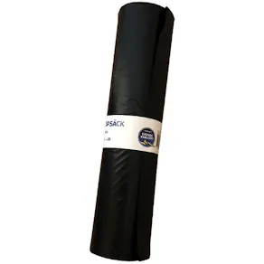Plastsäck Mono LDPE 125L 50my sv 25/rl