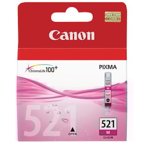 Blekk CANON CLI-521M rød