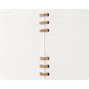 Spiral Soft Planner 12M Large Svart 2026